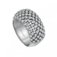 Anello Salvini Donna CASHEMIRE in Oro bianco Diamante 20085377 - 20085377